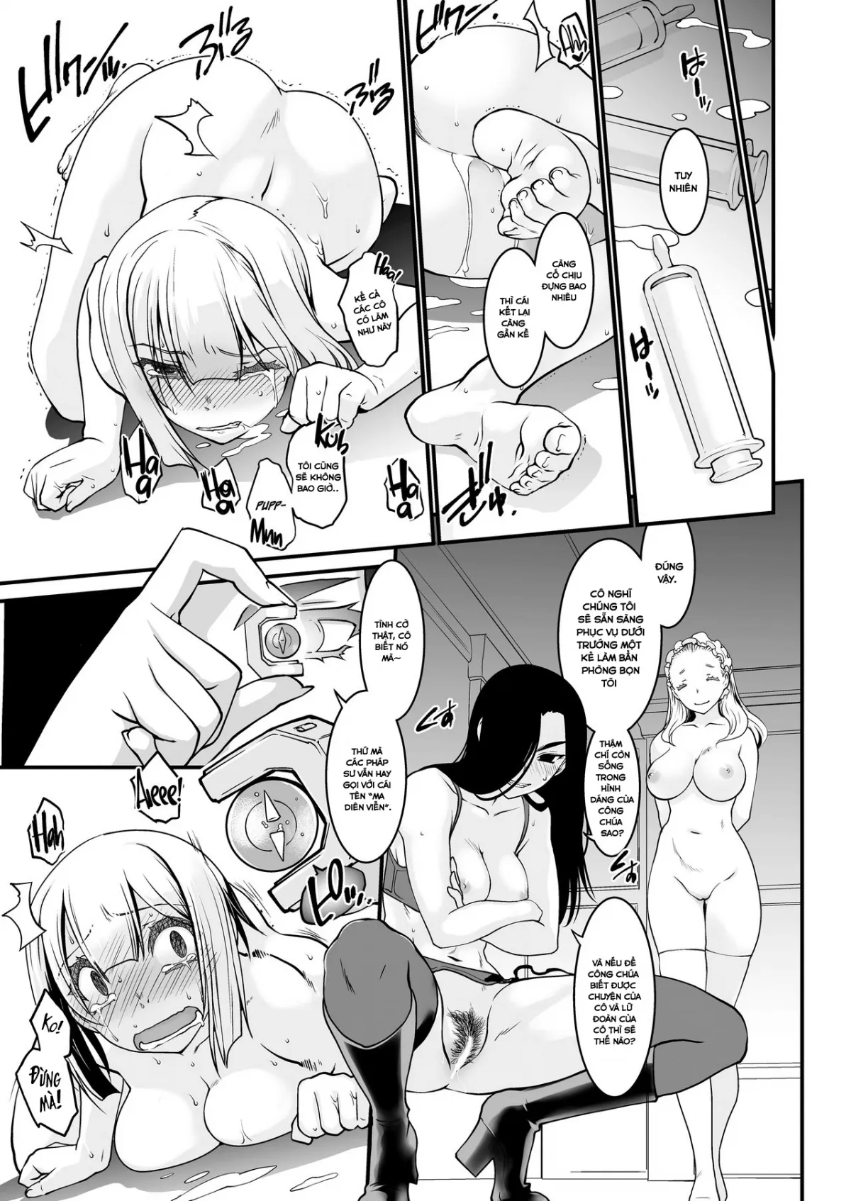 HentaiVN.net - Ảnh 13 - Kishi Danchou Kanrakusu [The Commander's Submission] - Chap 2