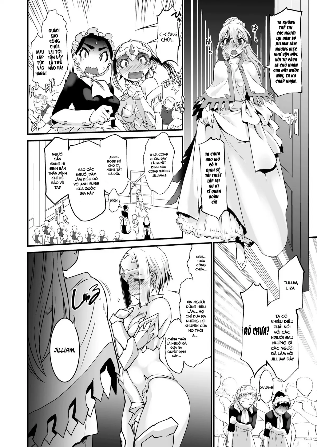 HentaiVN.net - Ảnh 22 - Kishi Danchou Kanrakusu [The Commander's Submission] - Chap 2