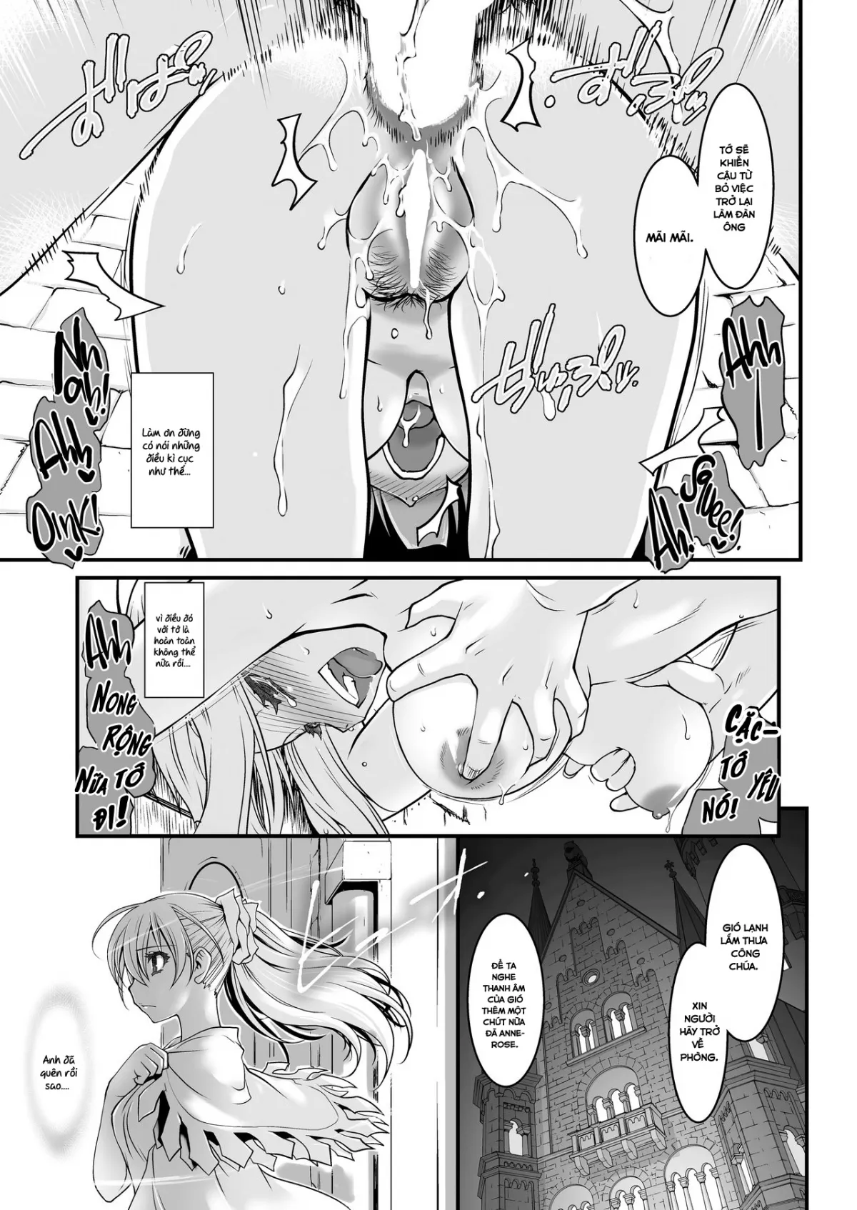 HentaiVN.net - Ảnh 27 - Kishi Danchou Kanrakusu [The Commander's Submission] - Chap 2