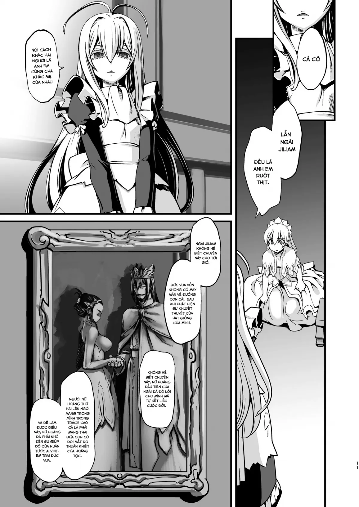 HentaiVN.net - Ảnh 11 - Kishi Danchou Kanrakusu [The Commander's Submission] - Chap 4-End