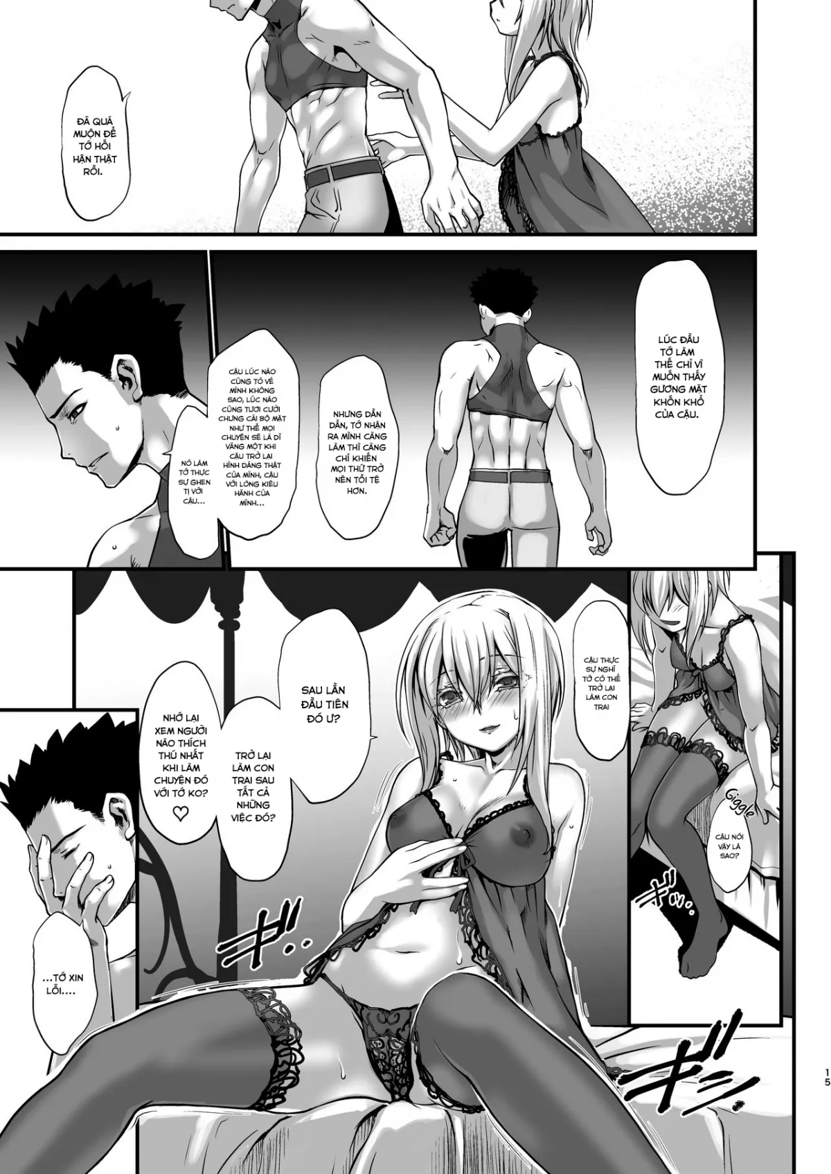 HentaiVN.net - Ảnh 15 - Kishi Danchou Kanrakusu [The Commander's Submission] - Chap 4-End