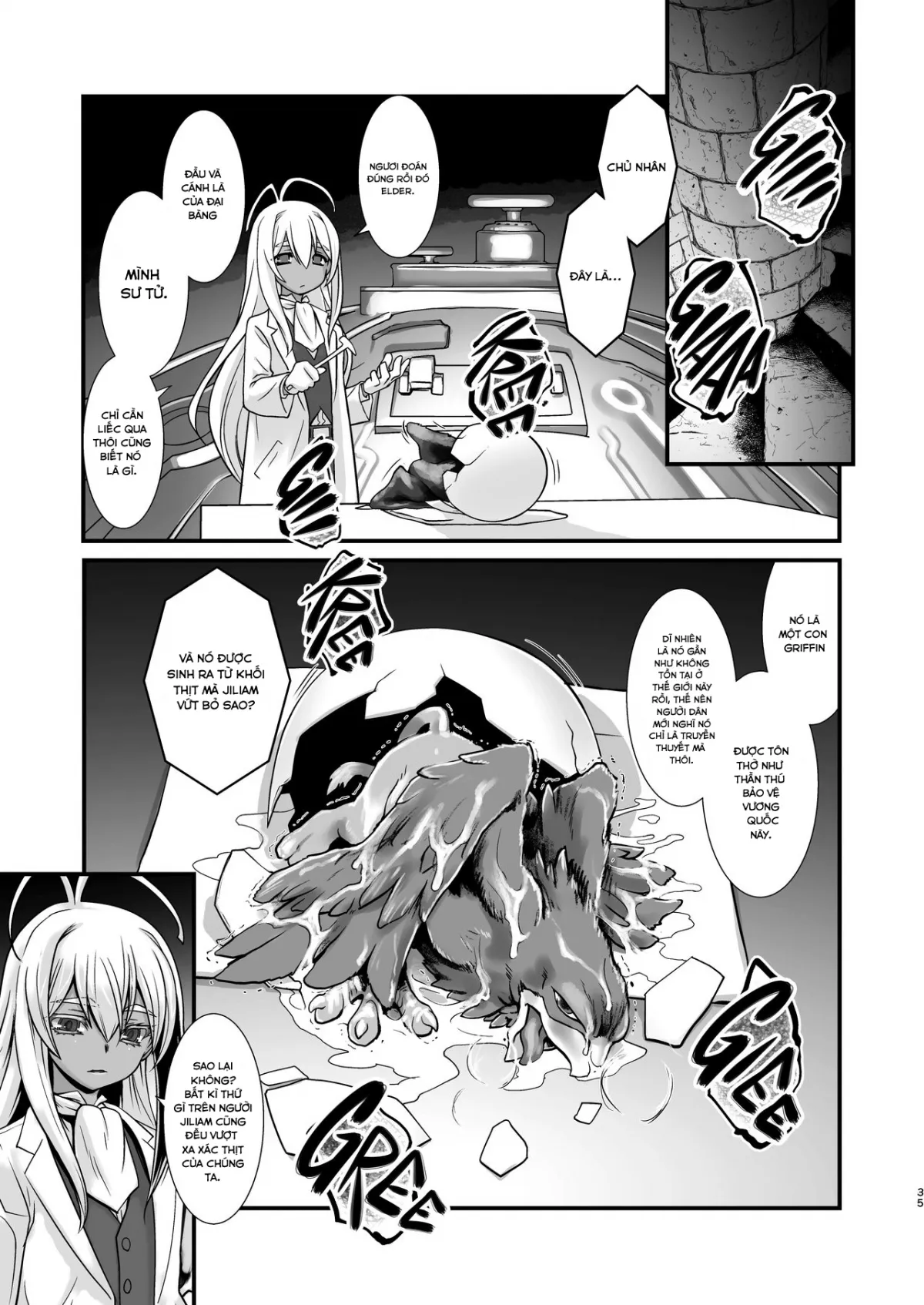 HentaiVN.net - Ảnh 35 - Kishi Danchou Kanrakusu [The Commander's Submission] - Chap 4-End
