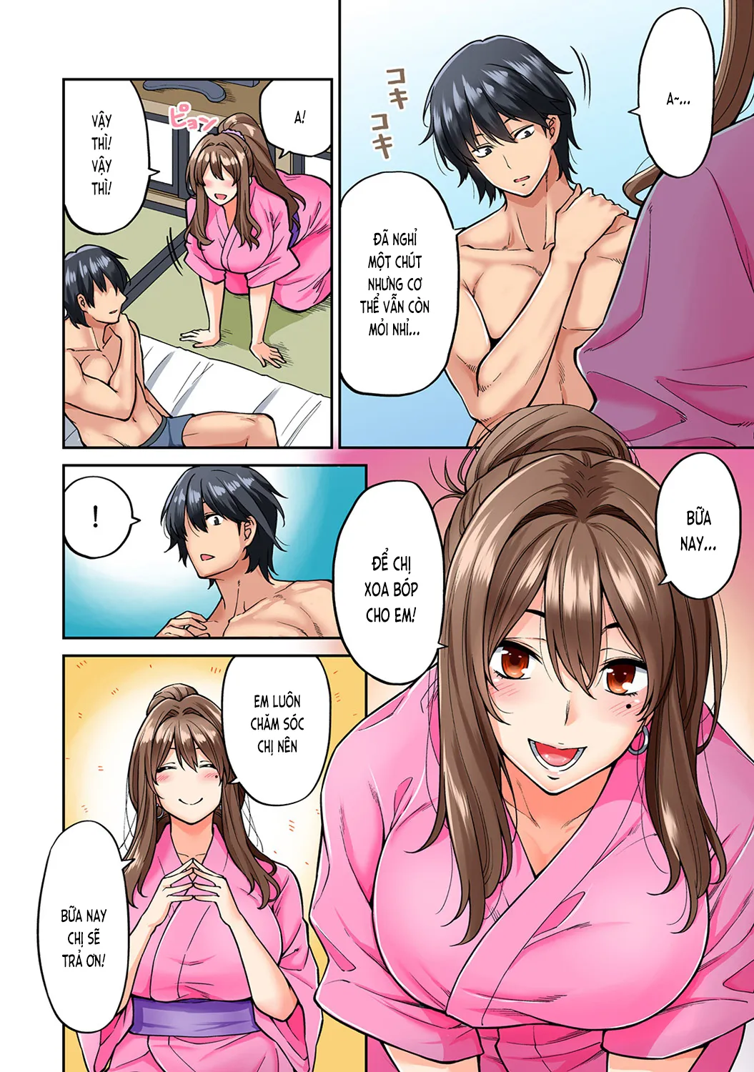 HentaiVN.net - Ảnh 10 - Xoa bóp gợi dục! [Xoa bóp gợi dục! ~Dục tình thấm vào máu~; Hatsujou Munmun Massage! ~Lymph to Issho ni Nagasare H~; 発情むんむんマッサージ！～リンパと一緒に流されエッチ～] - Chương 4