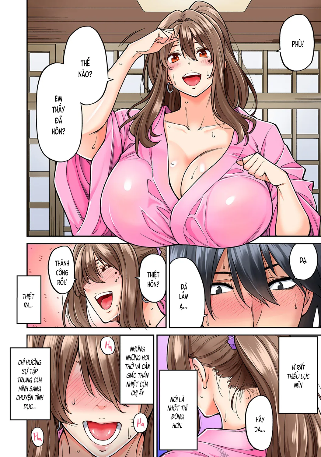 HentaiVN.net - Ảnh 14 - Xoa bóp gợi dục! [Xoa bóp gợi dục! ~Dục tình thấm vào máu~; Hatsujou Munmun Massage! ~Lymph to Issho ni Nagasare H~; 発情むんむんマッサージ！～リンパと一緒に流されエッチ～] - Chương 4