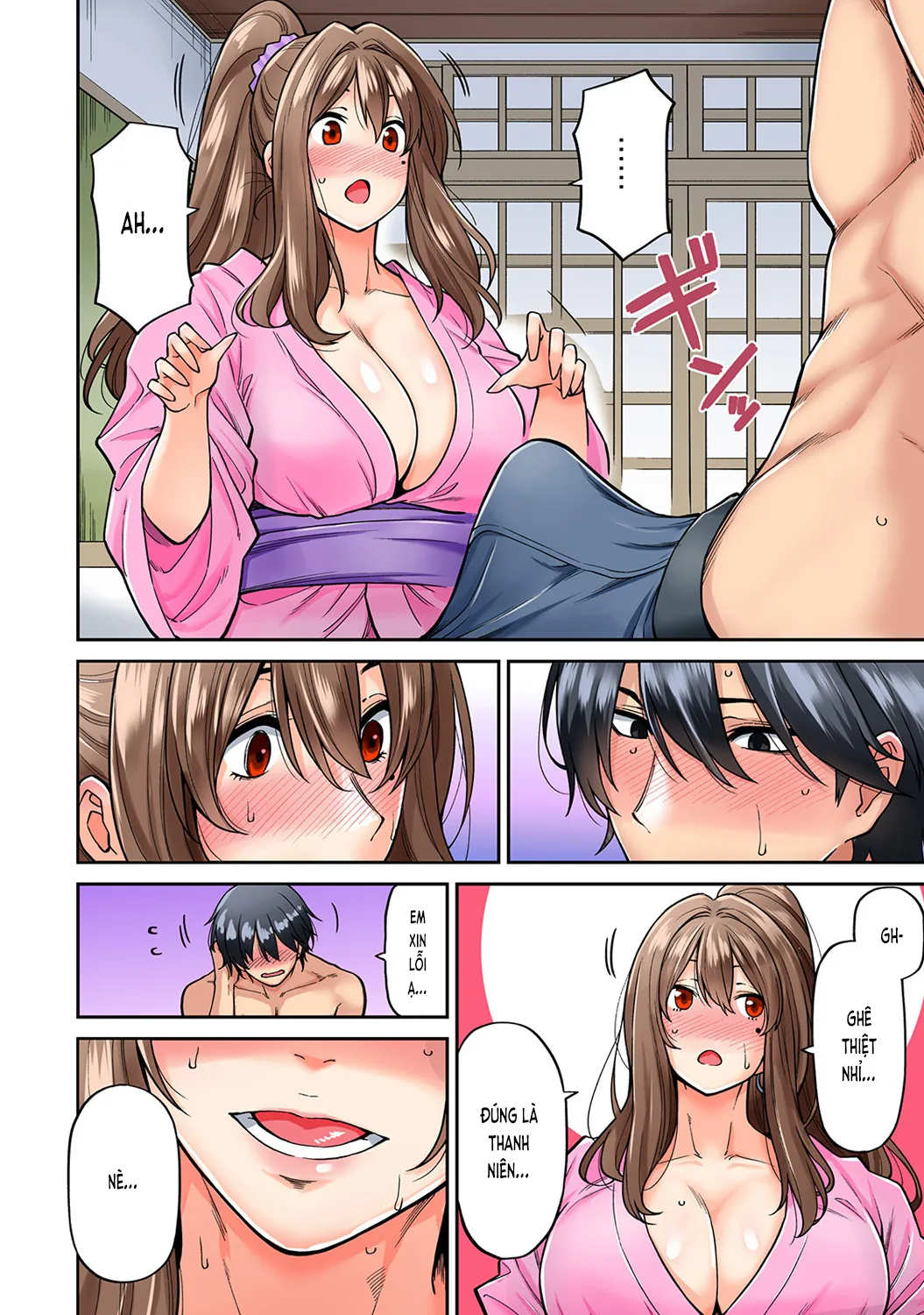 HentaiVN.net - Ảnh 16 - Xoa bóp gợi dục! [Xoa bóp gợi dục! ~Dục tình thấm vào máu~; Hatsujou Munmun Massage! ~Lymph to Issho ni Nagasare H~; 発情むんむんマッサージ！～リンパと一緒に流されエッチ～] - Chương 4