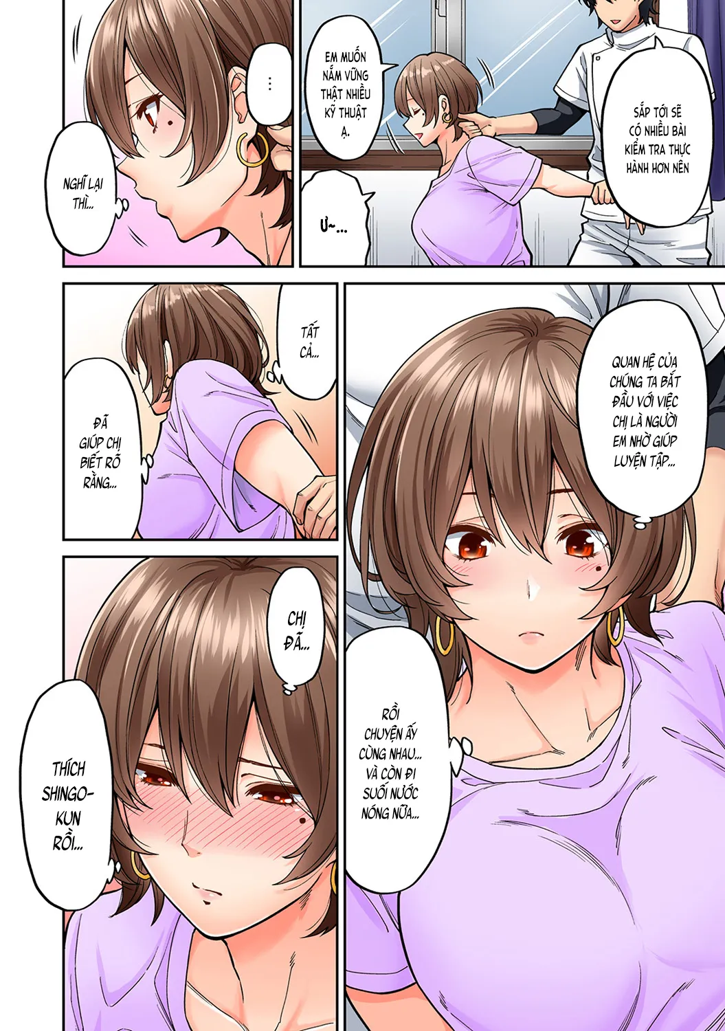 HentaiVN.net - Ảnh 4 - Xoa bóp gợi dục! [Xoa bóp gợi dục! ~Dục tình thấm vào máu~; Hatsujou Munmun Massage! ~Lymph to Issho ni Nagasare H~; 発情むんむんマッサージ！～リンパと一緒に流されエッチ～] - Chương 6