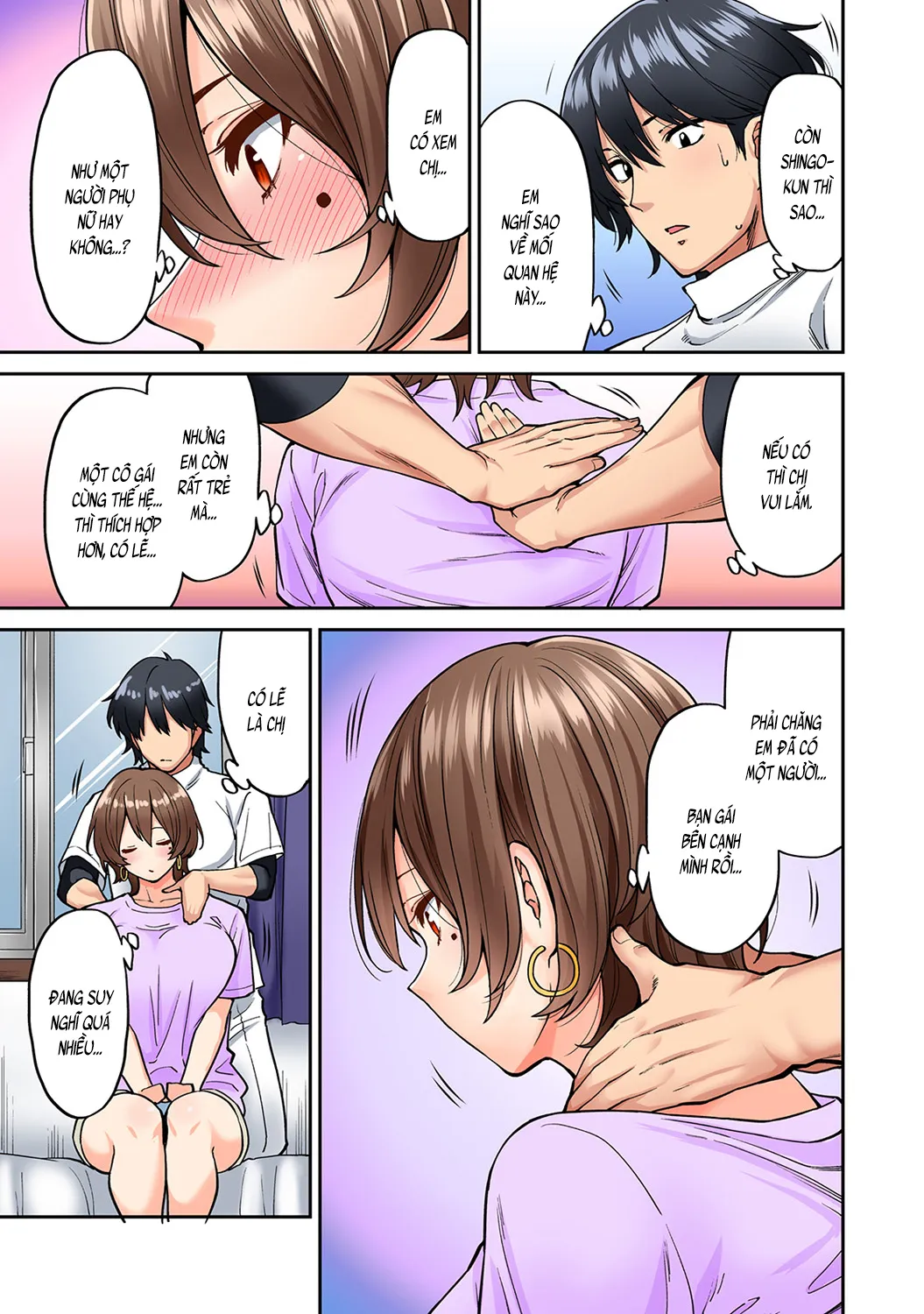 HentaiVN.net - Ảnh 5 - Xoa bóp gợi dục! [Xoa bóp gợi dục! ~Dục tình thấm vào máu~; Hatsujou Munmun Massage! ~Lymph to Issho ni Nagasare H~; 発情むんむんマッサージ！～リンパと一緒に流されエッチ～] - Chương 6