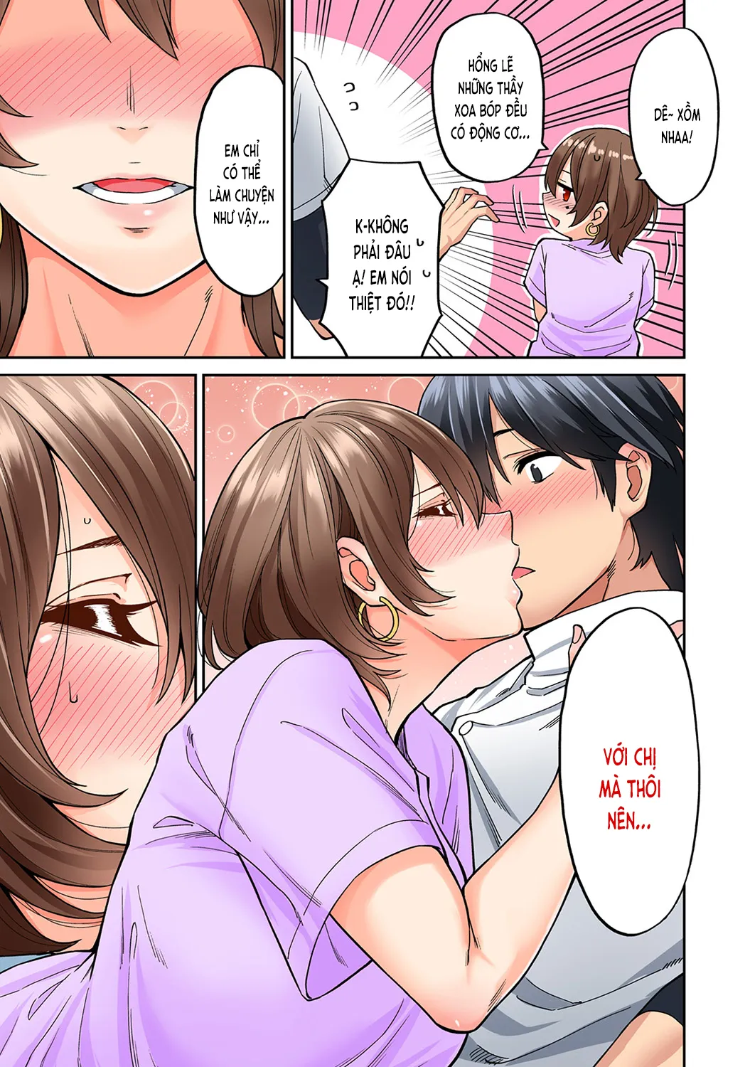 HentaiVN.net - Ảnh 7 - Xoa bóp gợi dục! [Xoa bóp gợi dục! ~Dục tình thấm vào máu~; Hatsujou Munmun Massage! ~Lymph to Issho ni Nagasare H~; 発情むんむんマッサージ！～リンパと一緒に流されエッチ～] - Chương 6