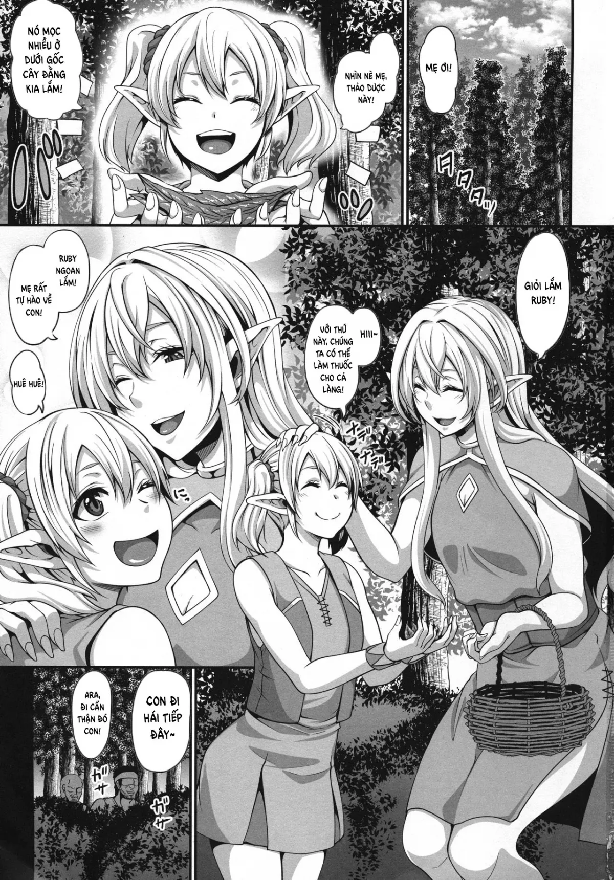 HentaiVN.net - Ảnh 3 - Haramido Elf [Pregnant Elf Slave] - Oneshot