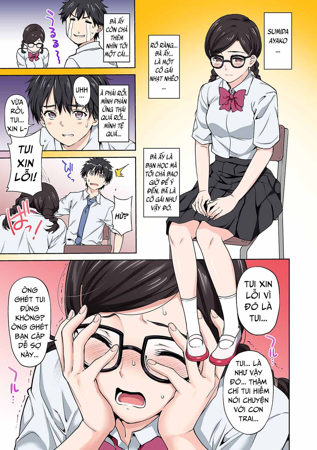 HentaiVN.net - Ảnh 10 - Bài kiểm tra giới tính, nhưng thực ra là ép địt [Sex no Yoshuu Shimasen ka? ~Seikou no Jitsugi Shiken ga Dounyuu Sareta Shakai~; Won't You Practice Having Sexx with Me?~Our Society has Introduced a Sexual Intercourse Practical Skills Exam~] - Oneshot