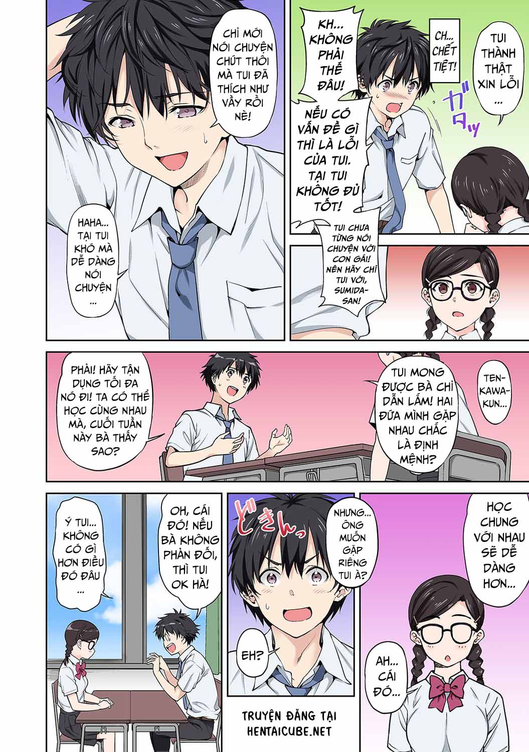 HentaiVN.net - Ảnh 11 - Bài kiểm tra giới tính, nhưng thực ra là ép địt [Sex no Yoshuu Shimasen ka? ~Seikou no Jitsugi Shiken ga Dounyuu Sareta Shakai~; Won't You Practice Having Sexx with Me?~Our Society has Introduced a Sexual Intercourse Practical Skills Exam~] - Oneshot