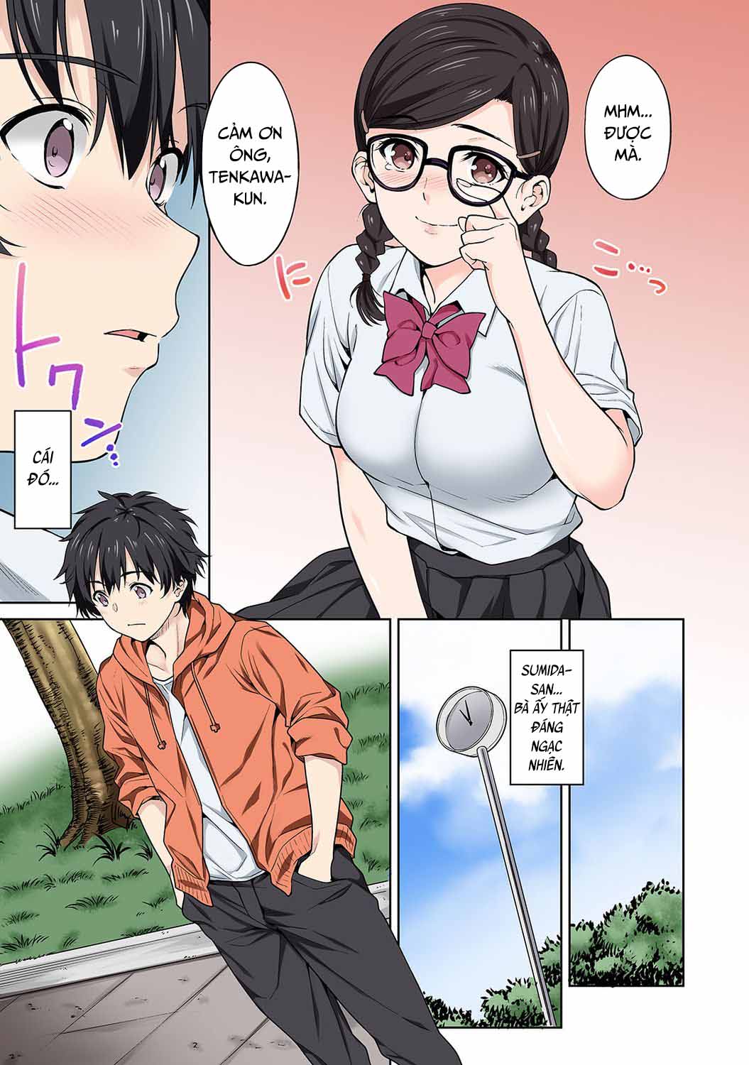 HentaiVN.net - Ảnh 12 - Bài kiểm tra giới tính, nhưng thực ra là ép địt [Sex no Yoshuu Shimasen ka? ~Seikou no Jitsugi Shiken ga Dounyuu Sareta Shakai~; Won't You Practice Having Sexx with Me?~Our Society has Introduced a Sexual Intercourse Practical Skills Exam~] - Oneshot