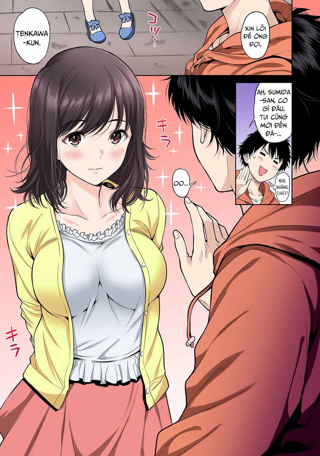 HentaiVN.net - Ảnh 14 - Bài kiểm tra giới tính, nhưng thực ra là ép địt [Sex no Yoshuu Shimasen ka? ~Seikou no Jitsugi Shiken ga Dounyuu Sareta Shakai~; Won't You Practice Having Sexx with Me?~Our Society has Introduced a Sexual Intercourse Practical Skills Exam~] - Oneshot