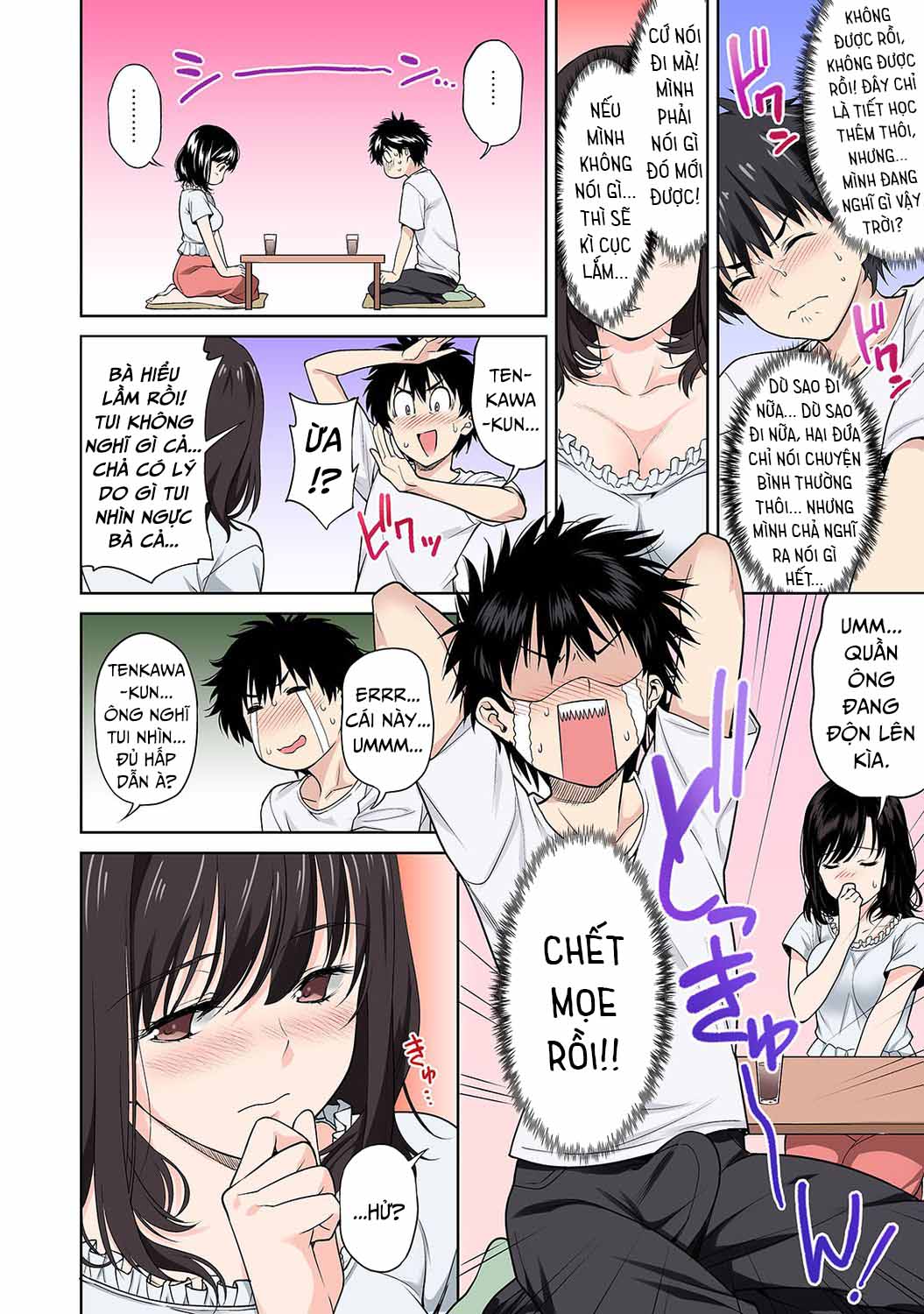 HentaiVN.net - Ảnh 17 - Bài kiểm tra giới tính, nhưng thực ra là ép địt [Sex no Yoshuu Shimasen ka? ~Seikou no Jitsugi Shiken ga Dounyuu Sareta Shakai~; Won't You Practice Having Sexx with Me?~Our Society has Introduced a Sexual Intercourse Practical Skills Exam~] - Oneshot