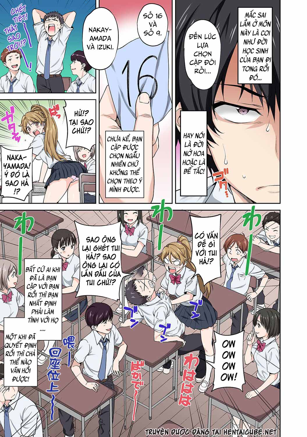 HentaiVN.net - Ảnh 8 - Bài kiểm tra giới tính, nhưng thực ra là ép địt [Sex no Yoshuu Shimasen ka? ~Seikou no Jitsugi Shiken ga Dounyuu Sareta Shakai~; Won't You Practice Having Sexx with Me?~Our Society has Introduced a Sexual Intercourse Practical Skills Exam~] - Oneshot