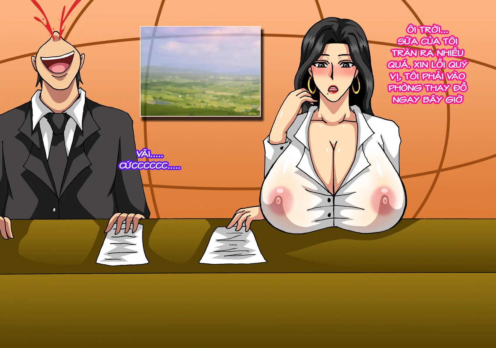 HentaiVN.net - Ảnh 5 - Phóng viên Yuki kênh NTR.Tv [NTR Reporter - Yuki] - Chương 1