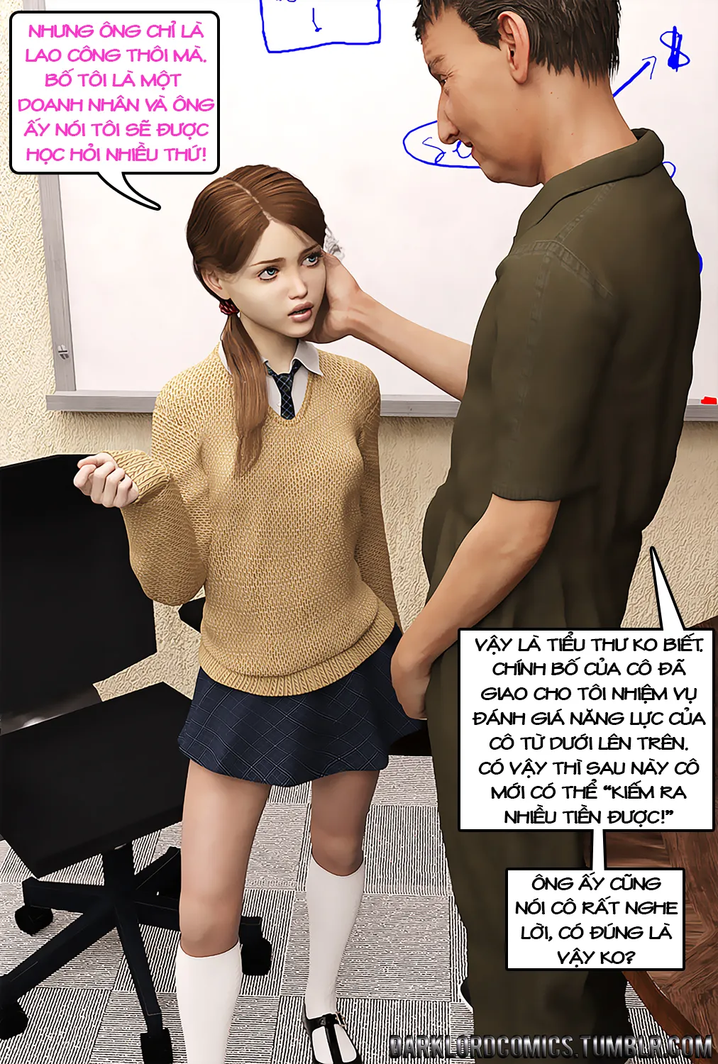 HentaiVN.net - Ảnh 4 - Kinh Nghiệm Thực Tập Sinh [Evie Intern] - Oneshot