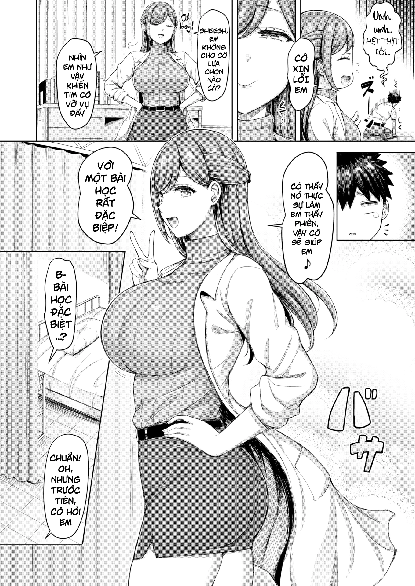 HentaiVN.net - Ảnh 4 - Sensei Will Teach Ya ☆ - Oneshot