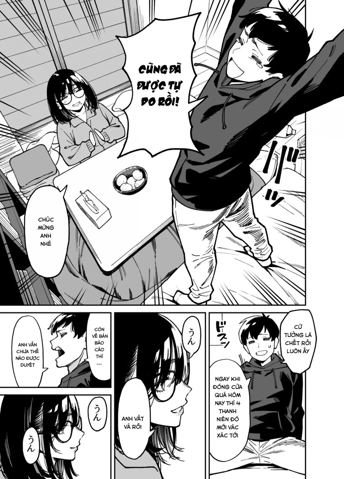 HentaiVN.net - Ảnh 13 - Otonari no Darashina Onee-san ni Nagusamerareru Hanashi - Chap 2
