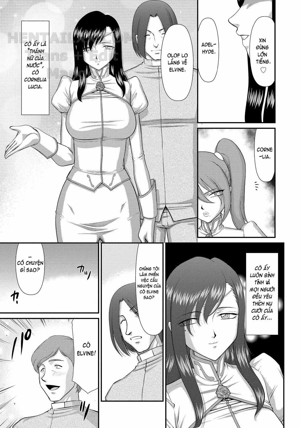 HentaiVN.net - Ảnh 11 - Inraku No Seijo Elvine - Chap 1