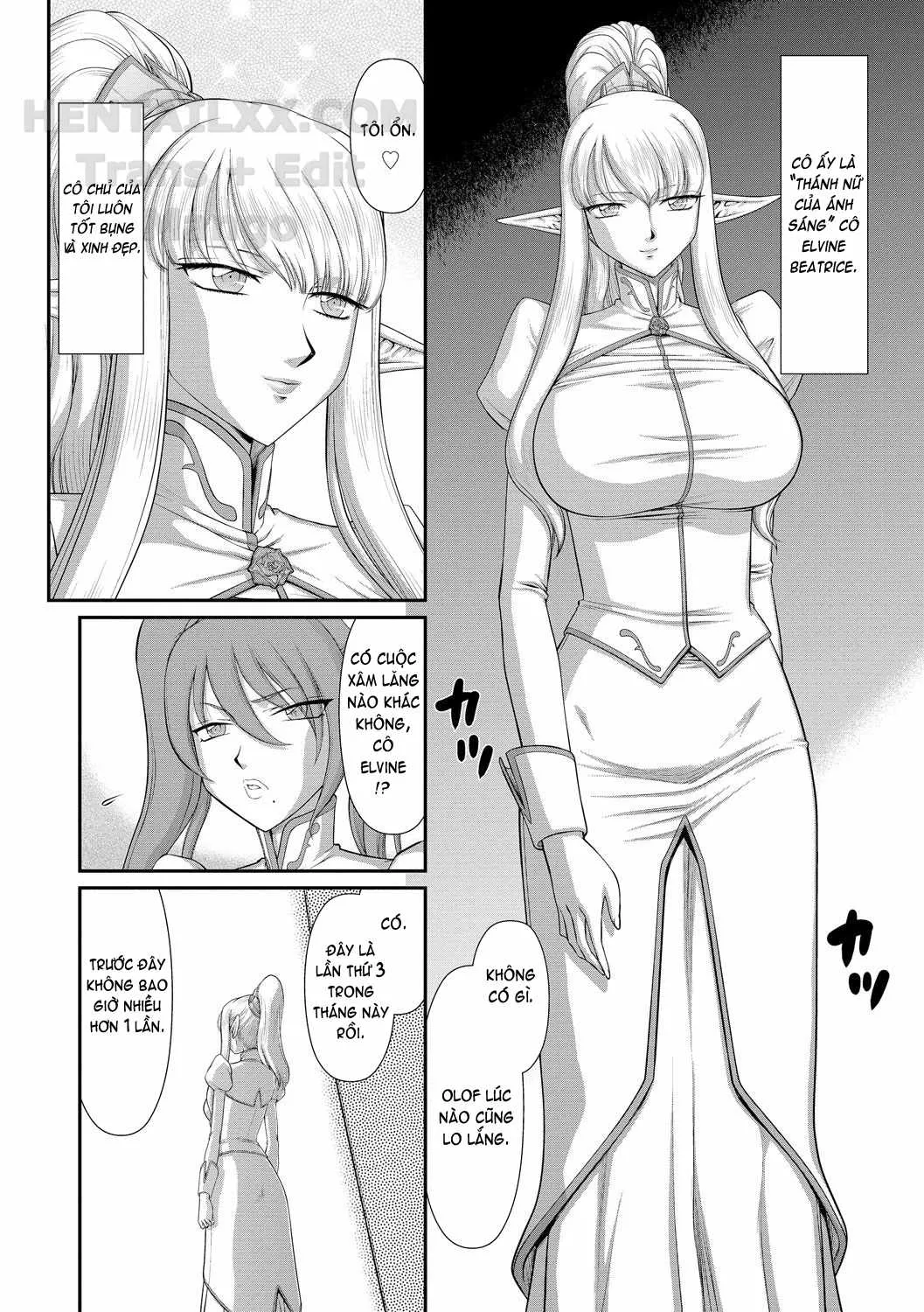 HentaiVN.net - Ảnh 12 - Inraku No Seijo Elvine - Chap 1