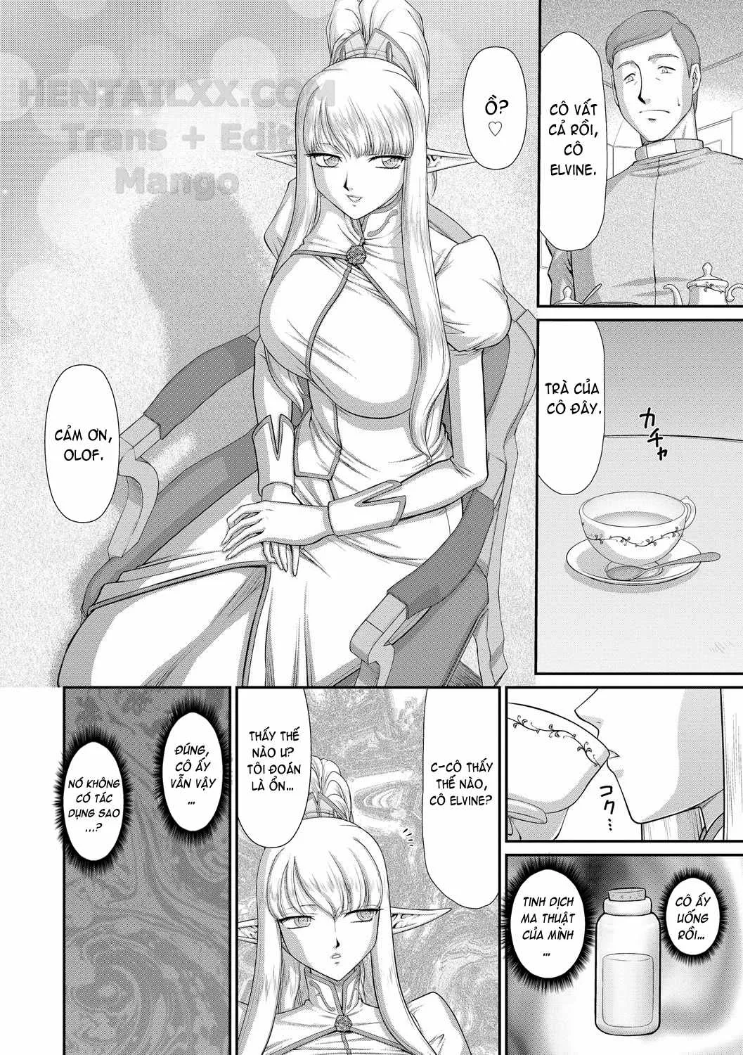 HentaiVN.net - Ảnh 24 - Inraku No Seijo Elvine - Chap 1