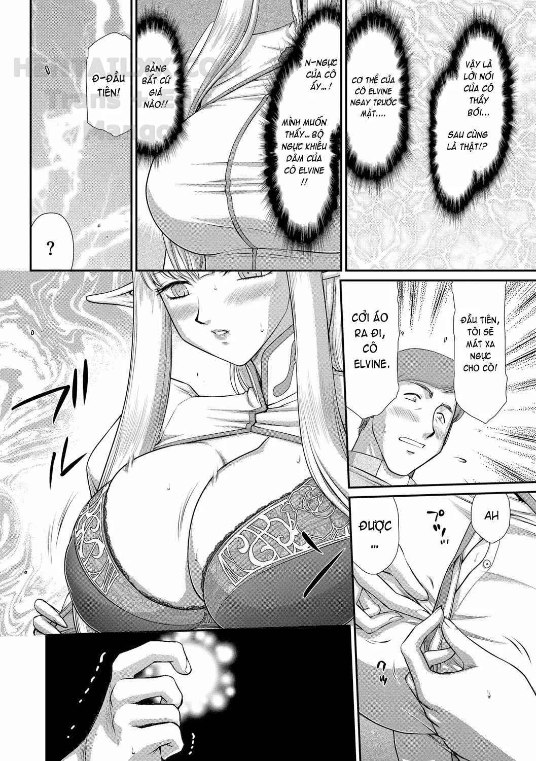 HentaiVN.net - Ảnh 26 - Inraku No Seijo Elvine - Chap 1