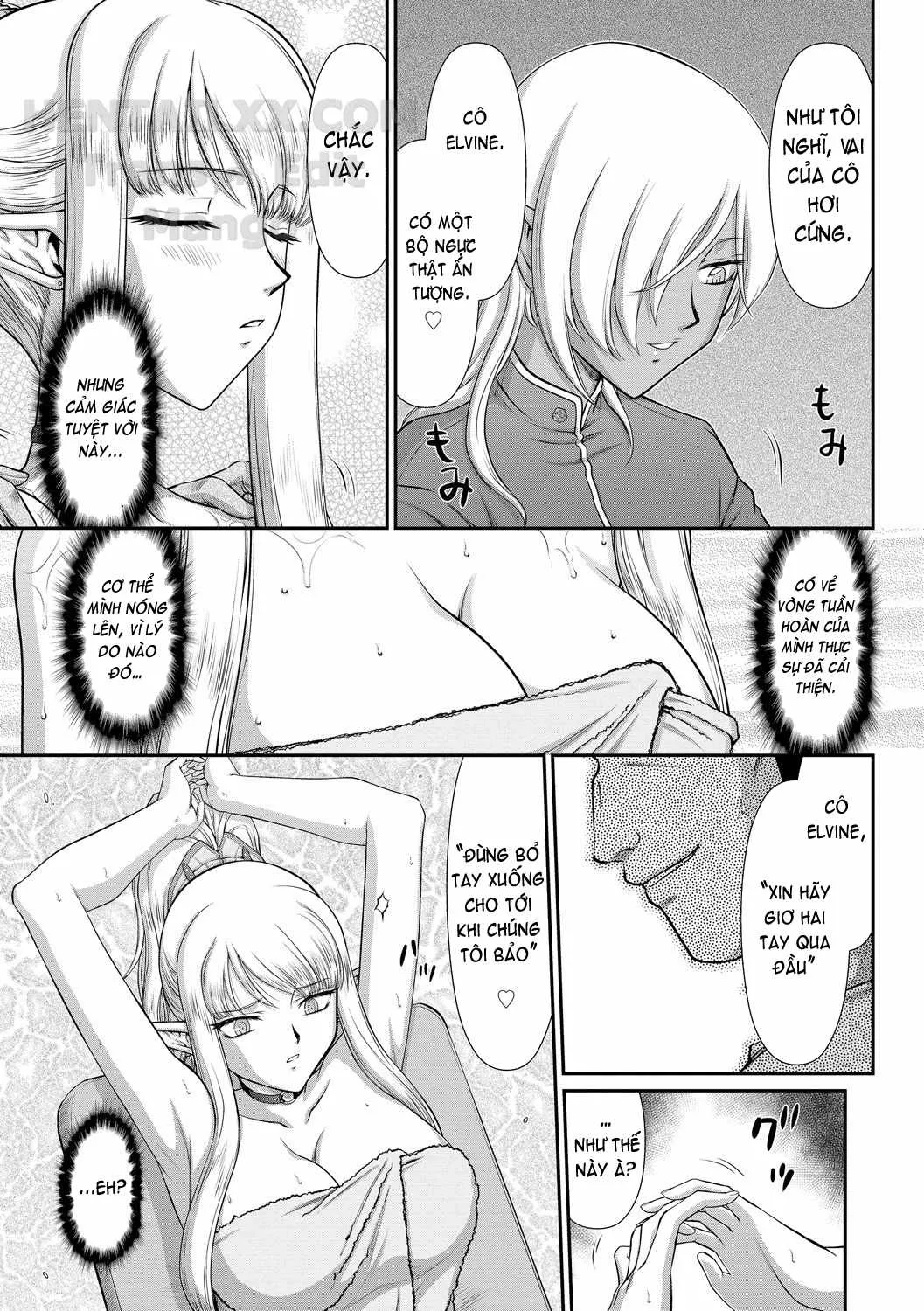 HentaiVN.net - Ảnh 13 - Inraku No Seijo Elvine - Chap 4