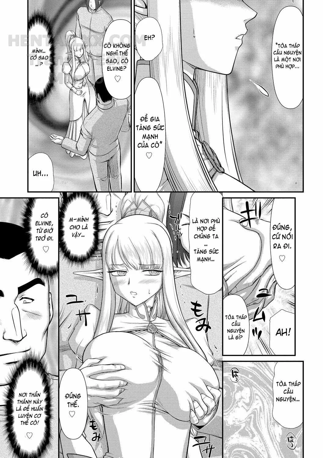 HentaiVN.net - Ảnh 11 - Inraku No Seijo Elvine - Chap 5