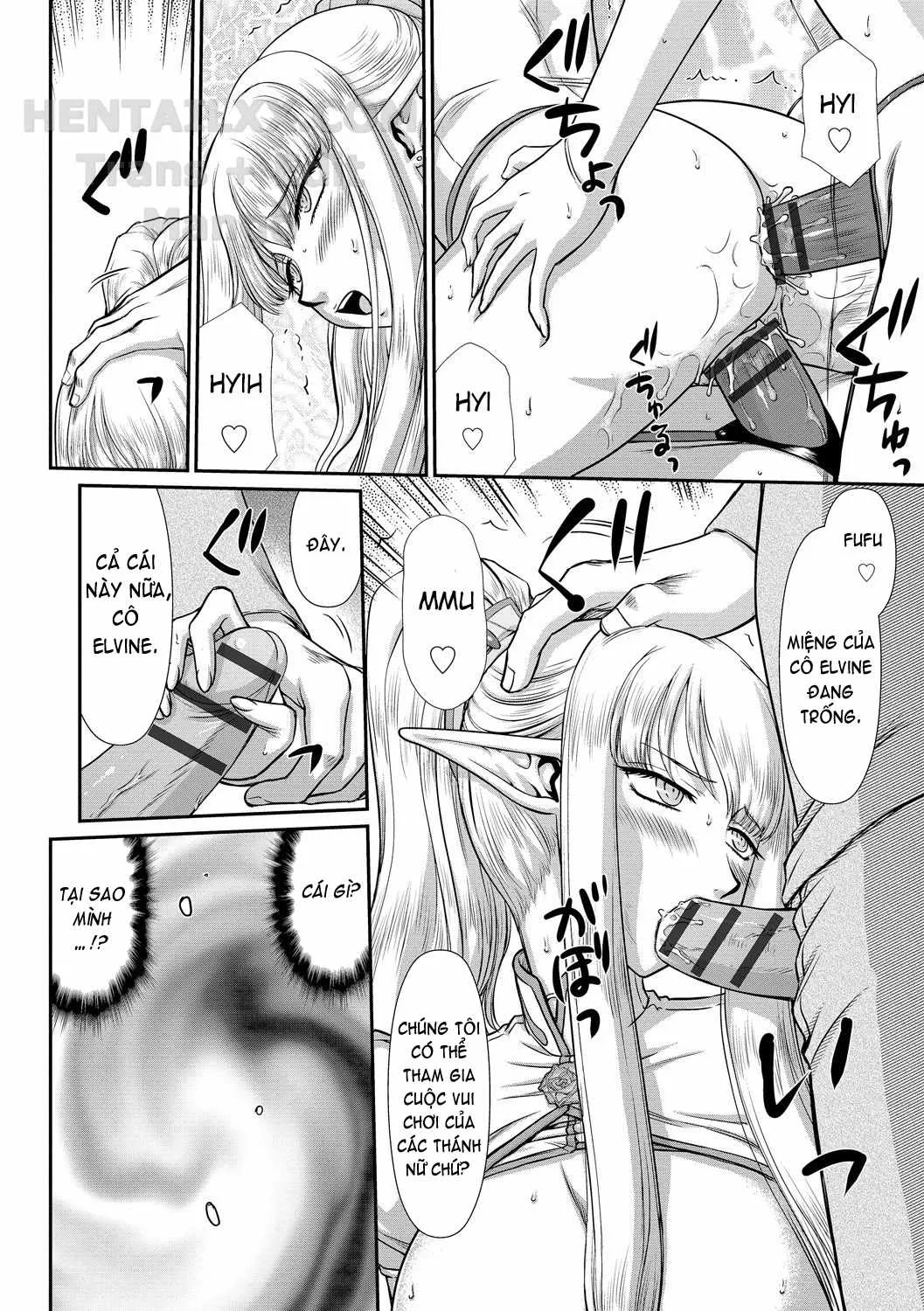 HentaiVN.net - Ảnh 20 - Inraku No Seijo Elvine - Chap 6