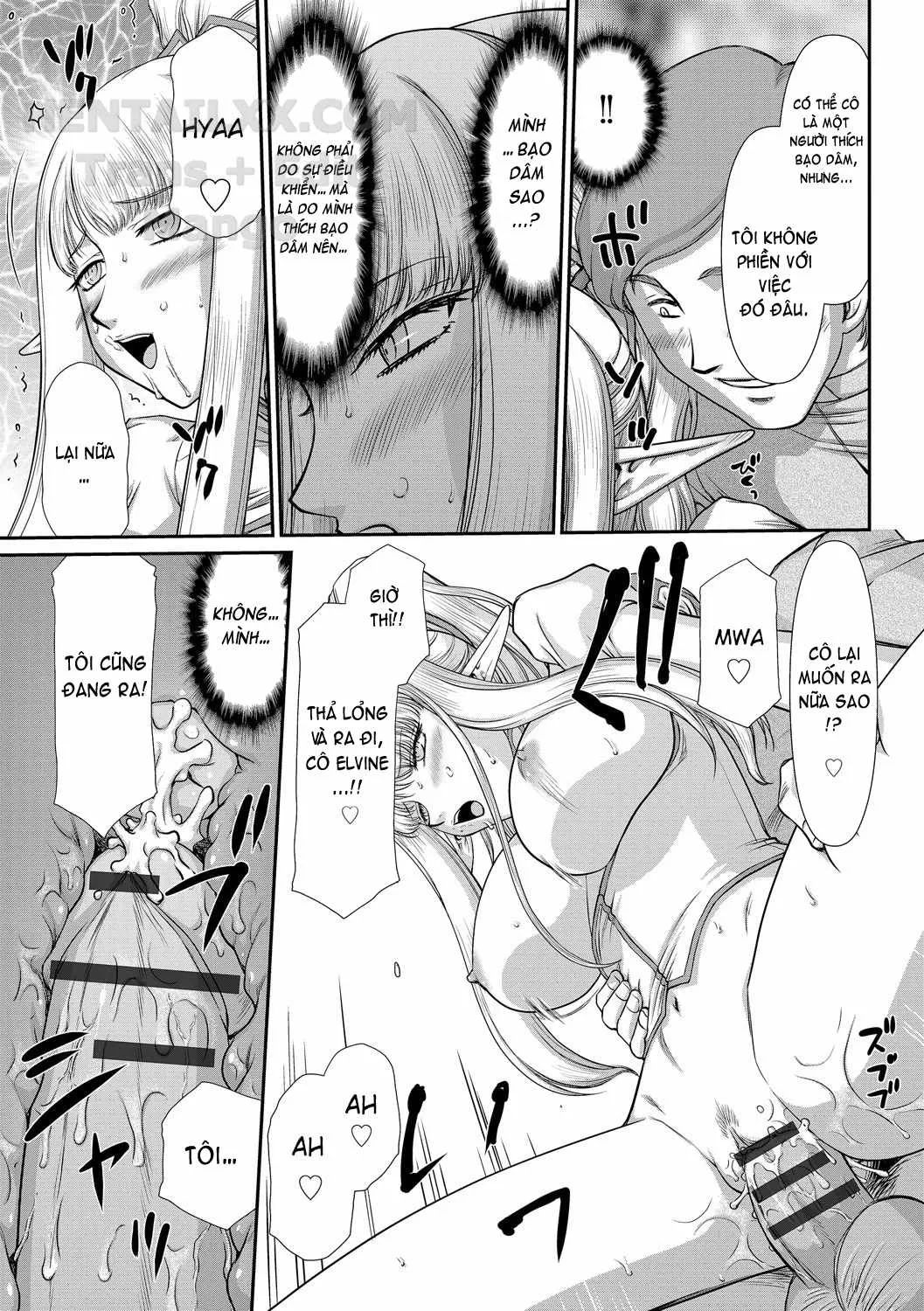 HentaiVN.net - Ảnh 23 - Inraku No Seijo Elvine - Chap 8