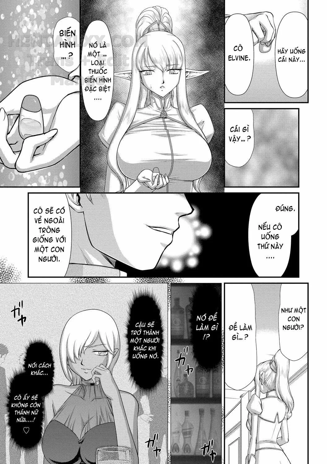 HentaiVN.net - Ảnh 13 - Inraku No Seijo Elvine - Chap 9