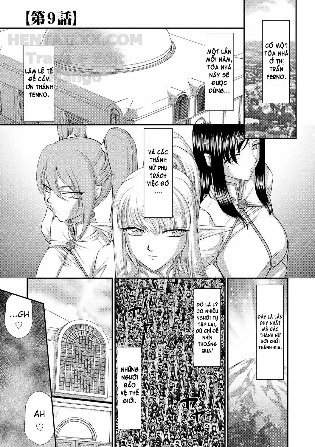 HentaiVN.net - Ảnh 5 - Inraku No Seijo Elvine - Chap 9