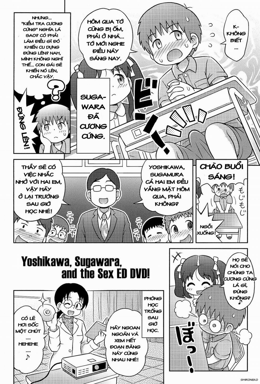 HentaiVN.net - Ảnh 3 - Yoshikawa-san to Sugawara-kun to Seikyouiku DVD! [Yoshikawa, Sugawara, and the Sex ED DVD!] - Oneshot