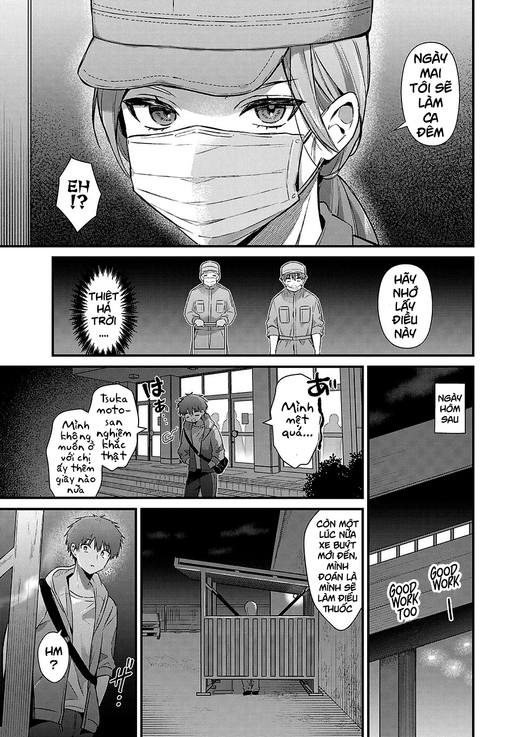 HentaiVN.net - Ảnh 3 - Tsukamoto-san no Yoru no Kao - Oneshot