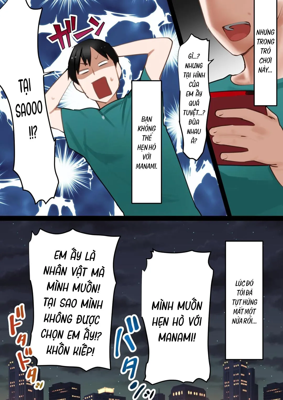 HentaiVN.net - Ảnh 7 - Xuyên không vào thế giới game 18+ [Tensei Shitara Galge no Shujinkou ni Natteita node Heroine no Haha o Kouryaku Shimasu; I Reincarnated as an Adult Game Protagonist, so I decided to go for the Heroine's Mother] - Chap 1A - Manami