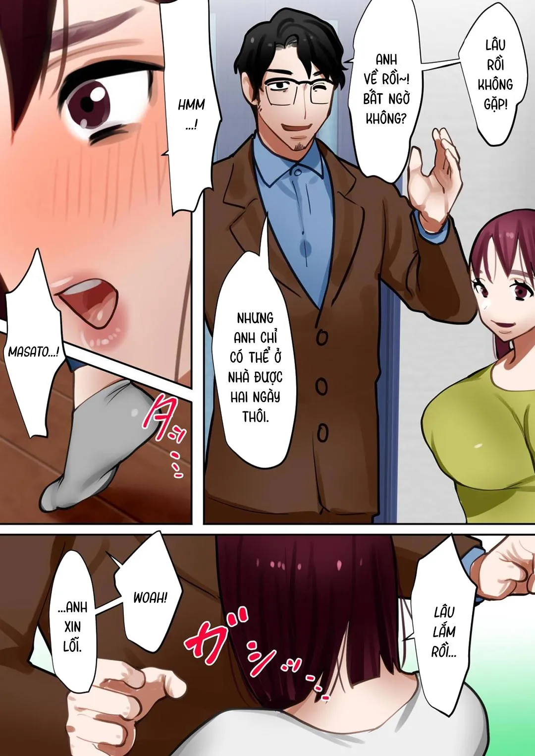 HentaiVN.net - Ảnh 3 - Xuyên không vào thế giới game 18+ [Tensei Shitara Galge no Shujinkou ni Natteita node Heroine no Haha o Kouryaku Shimasu; I Reincarnated as an Adult Game Protagonist, so I decided to go for the Heroine's Mother] - Chap 1C | END