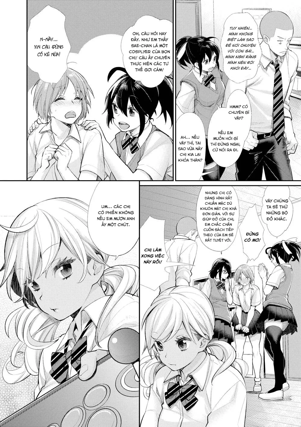 HentaiVN.net - Ảnh 9 - Lạc và CLB của những cô gái Otaku - Chap 1