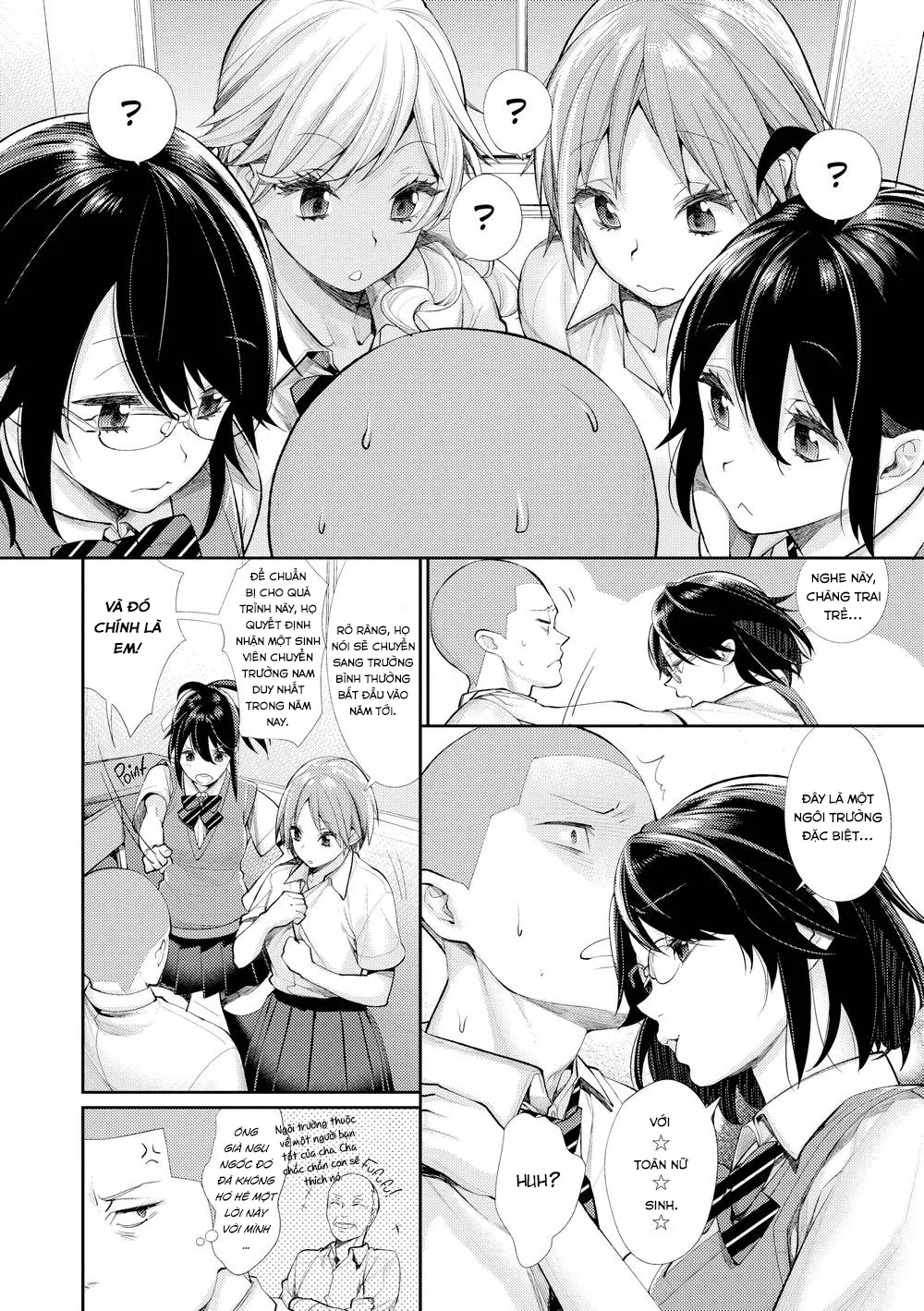 HentaiVN.net - Ảnh 7 - Lạc và CLB của những cô gái Otaku - Chap 1