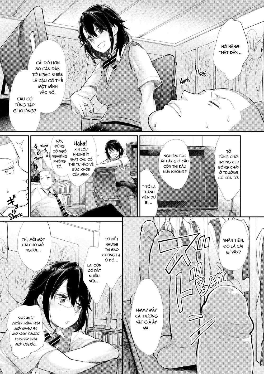 HentaiVN.net - Ảnh 8 - Lạc và CLB của những cô gái Otaku - Chap 2