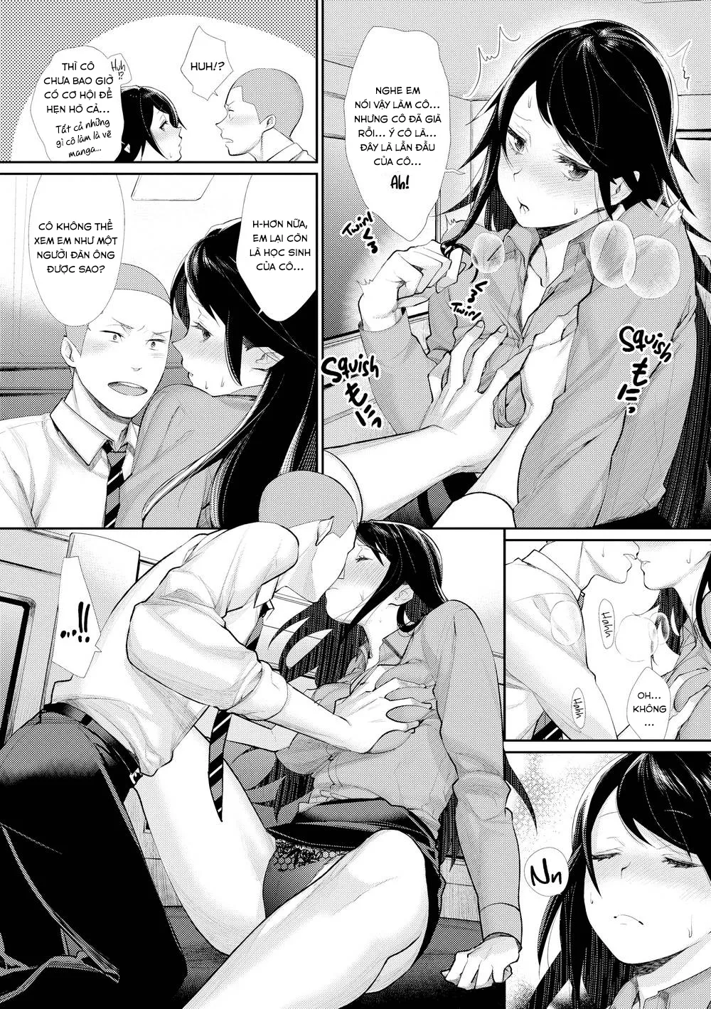 HentaiVN.net - Ảnh 16 - Lạc và CLB của những cô gái Otaku - Chap 3