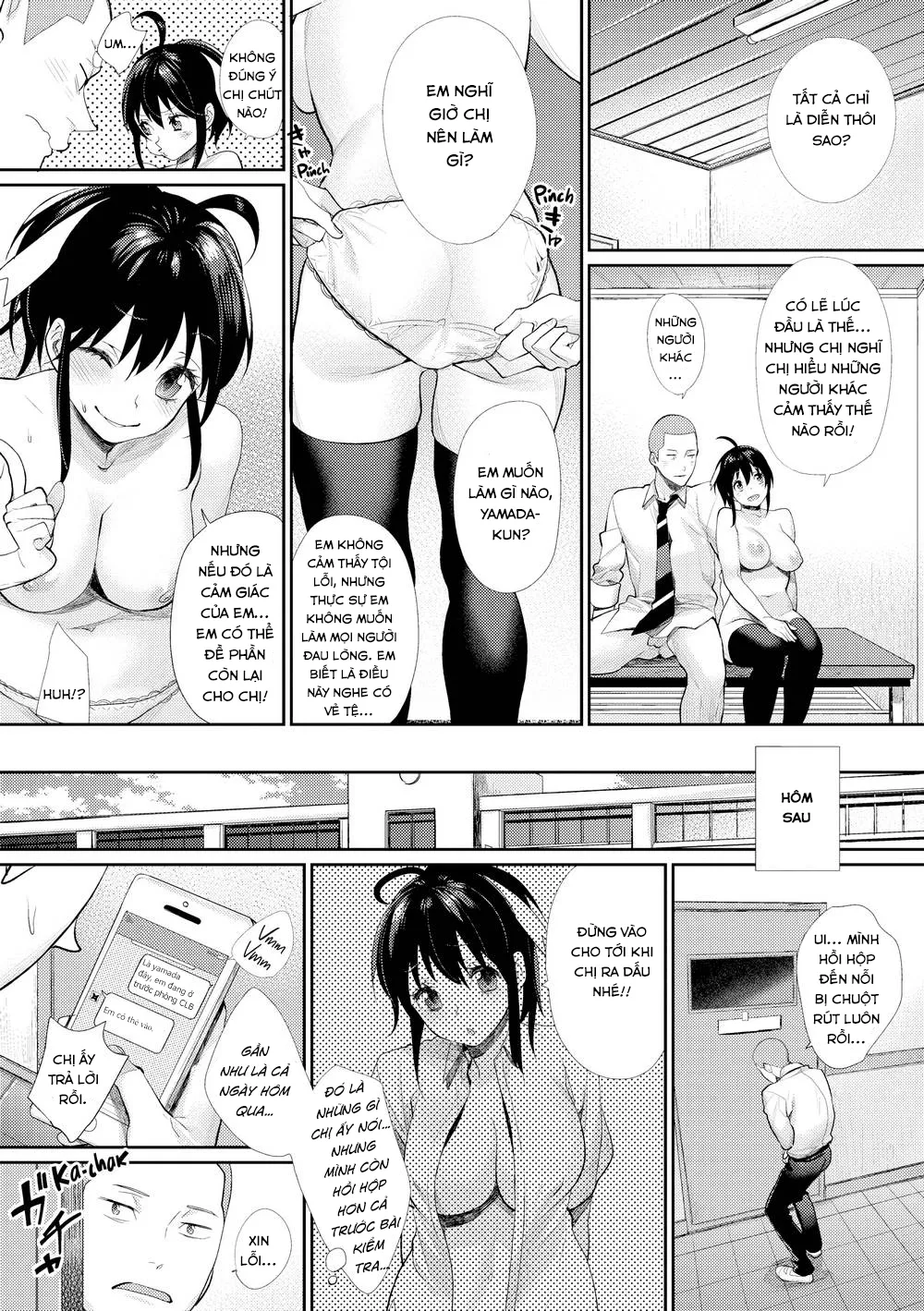 HentaiVN.net - Ảnh 29 - Lạc và CLB của những cô gái Otaku - Chap 6