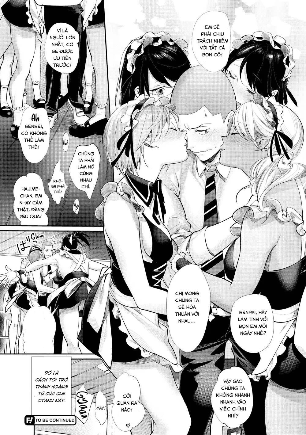HentaiVN.net - Ảnh 31 - Lạc và CLB của những cô gái Otaku - Chap 6