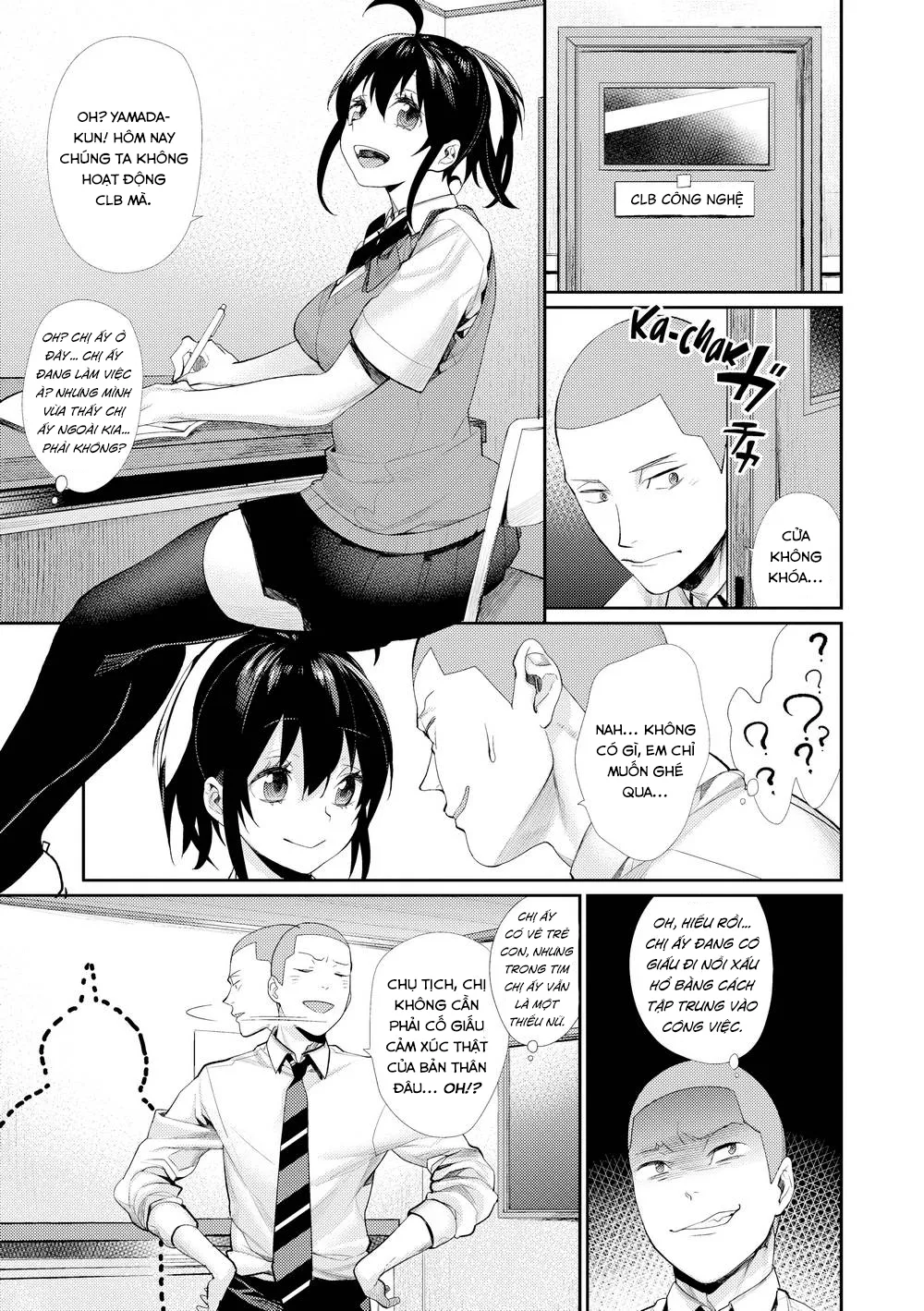 HentaiVN.net - Ảnh 8 - Lạc và CLB của những cô gái Otaku - Chap 6