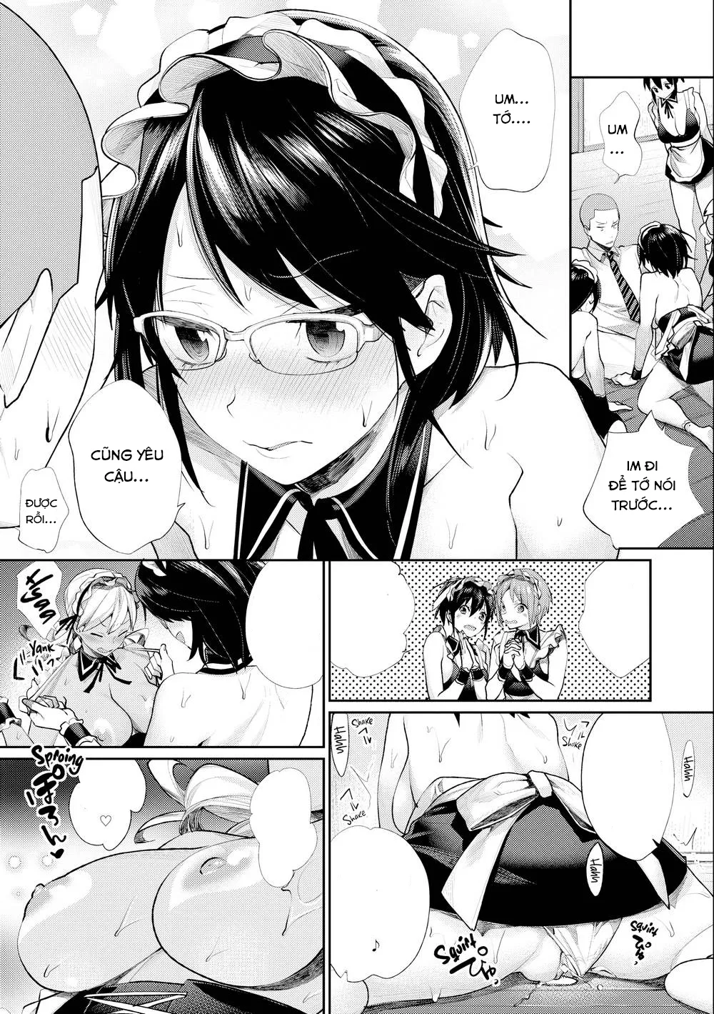 HentaiVN.net - Ảnh 12 - Lạc và CLB của những cô gái Otaku - Chap 7 [END]