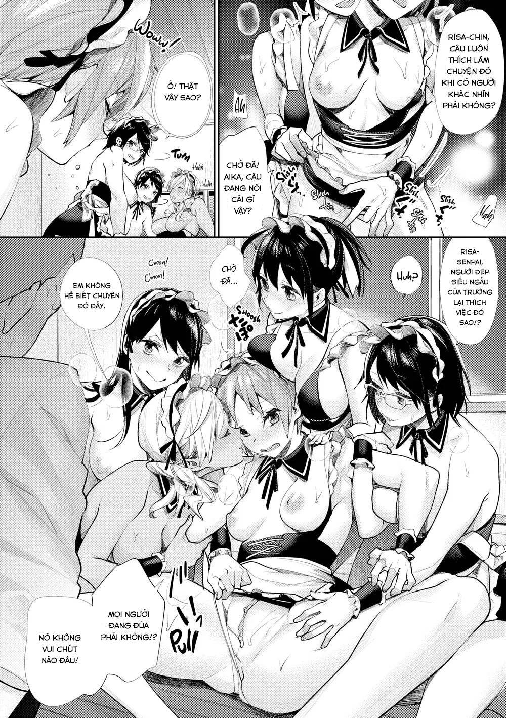HentaiVN.net - Ảnh 15 - Lạc và CLB của những cô gái Otaku - Chap 7 [END]