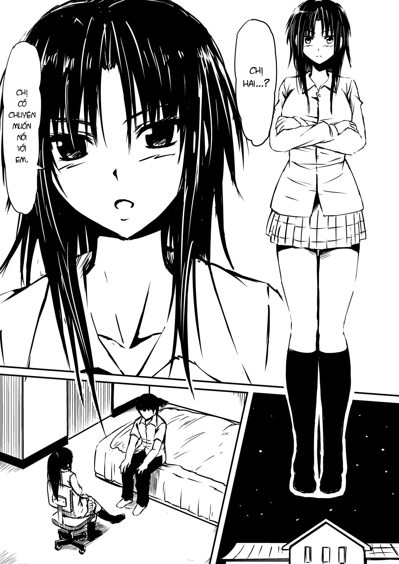 HentaiVN.net - Ảnh 18 - Thiếu niên và con cặc thần thánh mê hoặc chị em [Kami no Chinko o Motsu Shounen ~Chinko ni Yuki Kuruu Haha to Shimai~] - Chap 1