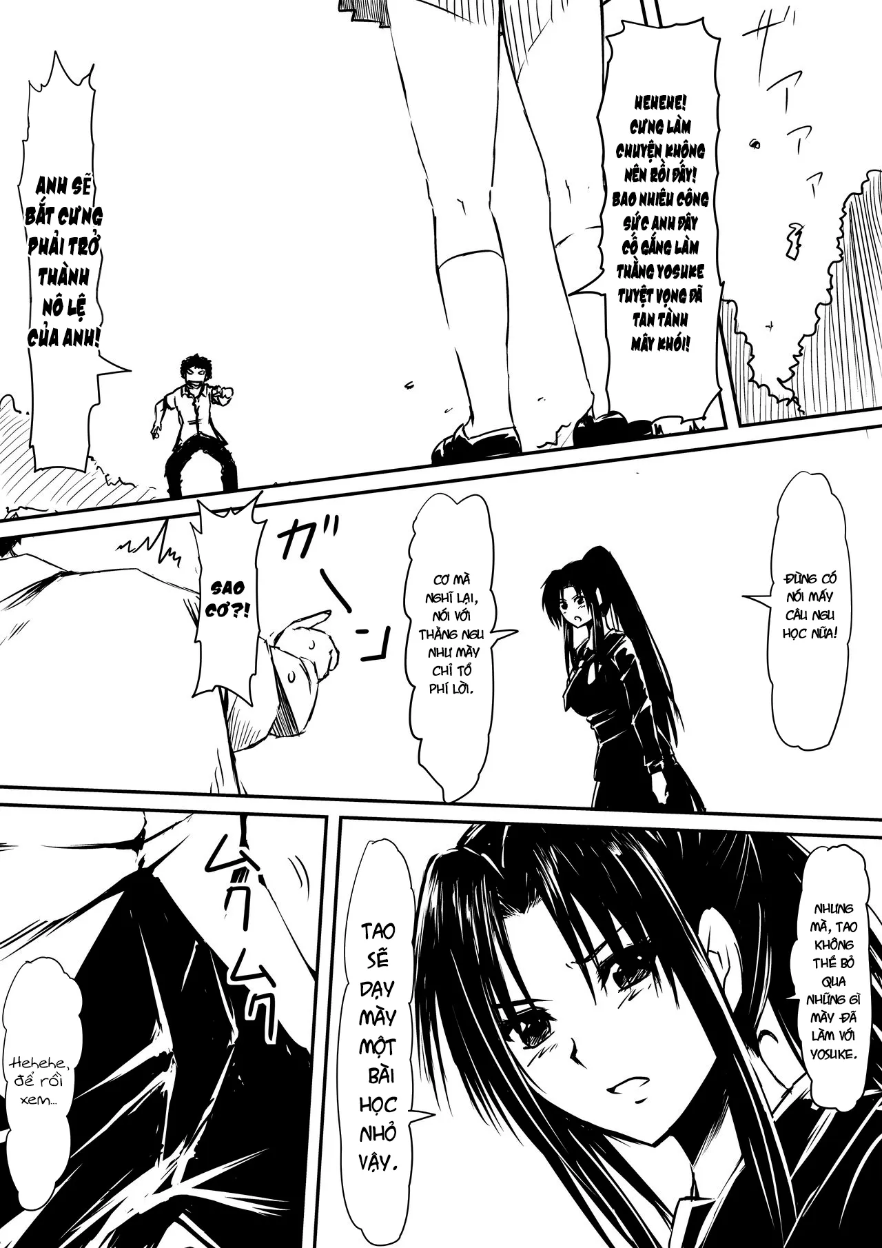 HentaiVN.net - Ảnh 30 - Thiếu niên và con cặc thần thánh mê hoặc chị em [Kami no Chinko o Motsu Shounen ~Chinko ni Yuki Kuruu Haha to Shimai~] - Chap 1