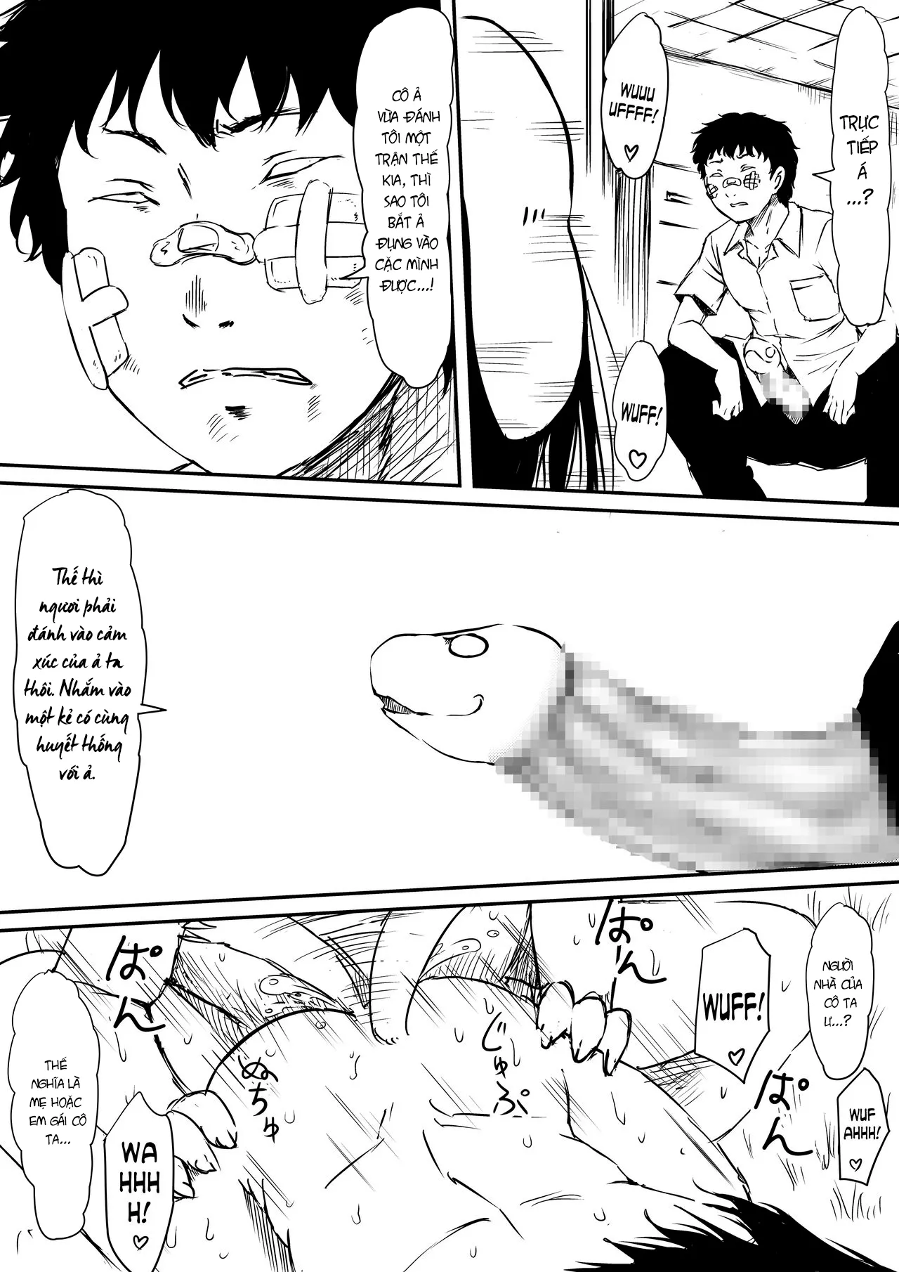 HentaiVN.net - Ảnh 37 - Thiếu niên và con cặc thần thánh mê hoặc chị em [Kami no Chinko o Motsu Shounen ~Chinko ni Yuki Kuruu Haha to Shimai~] - Chap 1