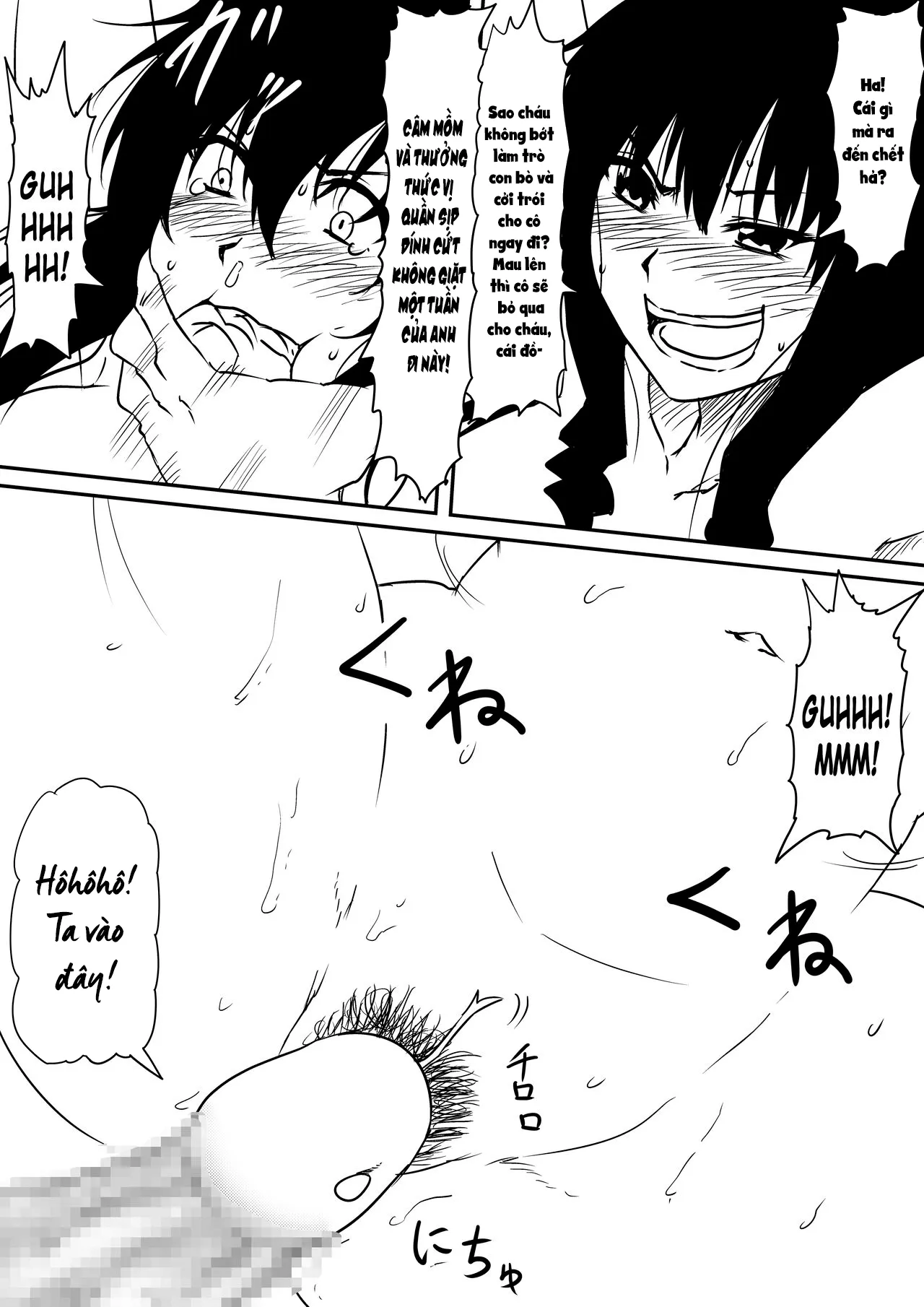 HentaiVN.net - Ảnh 16 - Thiếu niên và con cặc thần thánh mê hoặc chị em [Kami no Chinko o Motsu Shounen ~Chinko ni Yuki Kuruu Haha to Shimai~] - Chap 2